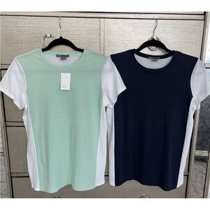BNWT VINCE Lot Of 2 T-Shirts, Pima Cotton, Lightweight, Size Medium